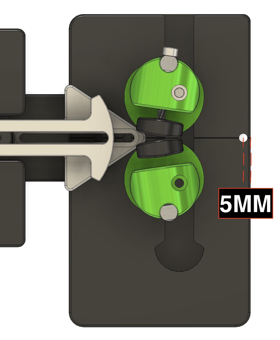 Wilderness Krate spacer for middle rod holder risers by mchangcreative, Download free STL model